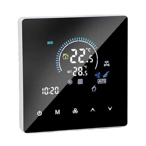Thermostat programmable pour bureau à domicile et chauffage au sol tactile