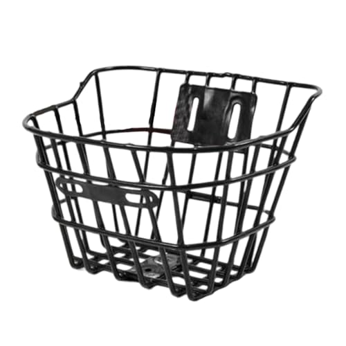 Cesta frontal para bicicleta - Gran capacidad de montaje frontal Accesorios para cesta de bicicleta - Soporte de almacenamiento para adultos y niños en ciclismo al aire libre