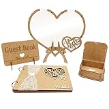 Regalo perfecto de boda: la recepción de boda de madera hará que tu boda sea especial y se convertirá en un recuerdo especial que te encantará después de la boda.