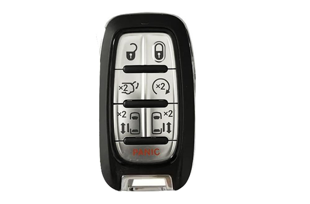 Unifizz 433 Brelok z pilotem bezkluczykowym do Chrysler Pacifica Voyager - Opakowanie 1 Sztuka Czarny