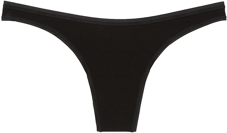 Cosabella womens Talco Low Rise Thong Panties, Black, Medium-Large US - Image 2