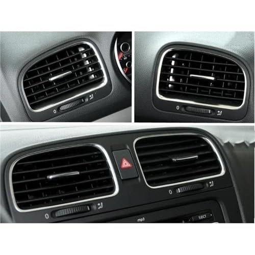 Salida de aire acondicionado para Golf 6 con flujo ajustable y preciso 2