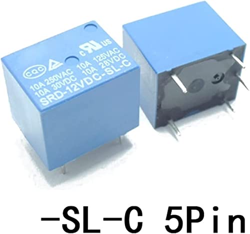 Relais SRD-12VDC-SL-C miniature 10A idéal pour domotique et commutation de puissance - 3
