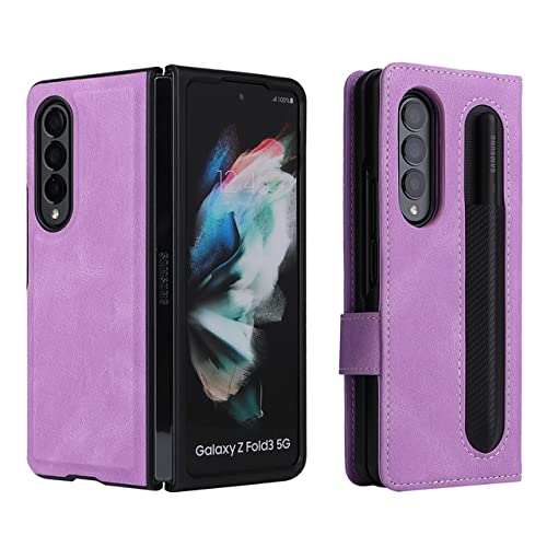 Coque Samsung Z Fold 3 antichoc violette, finis les écrans cassés