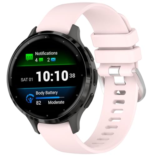 Correa silicona 18 mm compatible Garmin Venu 3S miniatura 1