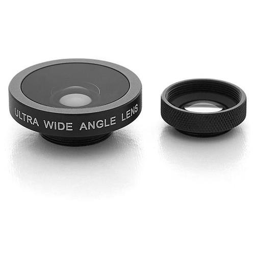 bitplay 2 in 1 Ultra 0.39X Wide Angle + 6X Macro Add-on Lens for Smartphones