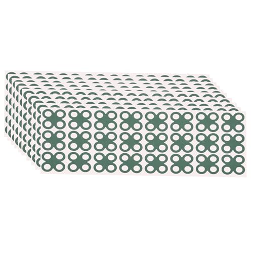 Image of 4 Links 240pcs 18650 Battery Insulator Ring Self-Adhesive Hollow Insulating Cardboard Electrical Insulating Adhesive Paper Green (Hollow)