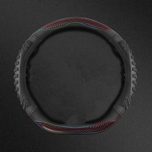 新型3D ハンドルカバー に適用 ホンダN-BOX N-WGN N-ONE N-VAN ZR-V WR-V ZR-V CR-Z ステアリングカバー 通気性 滑り防止 D/O型ステアリングに装着可能 四季通用 耐摩耗性 内装パーツ アクセサリー 取付簡単 カ