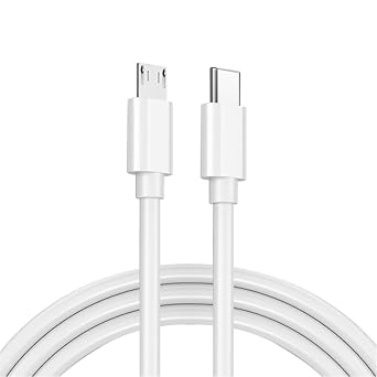 USB C to Micro USB Cable 3 ft./1 m - 1 pack USB 2.0 Type C to Micro USB cable supports data synchronization and charging Compatible with MacBook Pro/Air|Power Bank|PS4/X box controller|Android phone