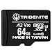 Price comparison product image TRIDENITE 64GB Micro SD Card, MicroSDXC Memory for Nintendo-Switch, GoPro, Drone, Smartphone, Tablet, 4K Ultra HD, A2 UHS-I U3 V30 C10, Up to 100MB/s Read, with SD Adapter