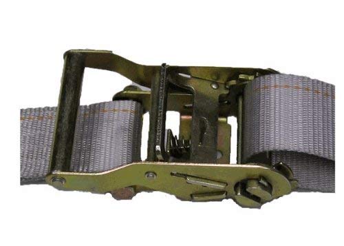 Box of 10 E-Track Ratchet Strap 16 Foot (Grey)