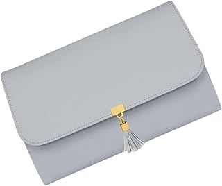 NOLITOY Suporte De Colar De Rolo Organizador Dobrável De Joias Bolsa De Joias Portátil Organizador De Armazenamento De Joias Organizador De Armazenamento Dobrável Bolsa De Joias Bolsa