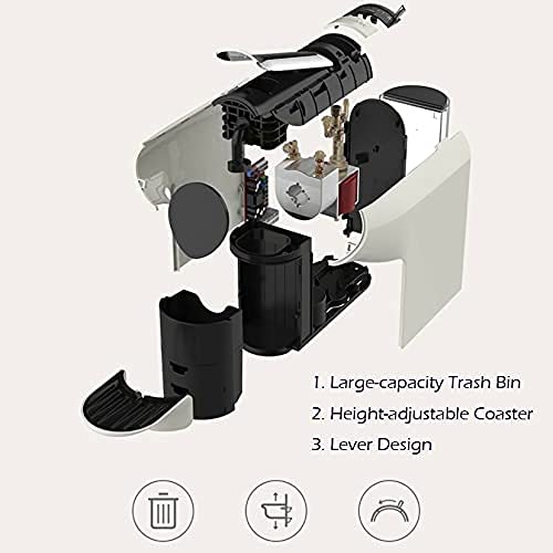 GLJTUO Kaffeemaschine Kapselkaffeemaschine Für Das Home Office Automatische Kleine Multi-Geschmacksrichtung Lebensmittelqualität Smart Espressokaffeemaschine Kaffeemaschine – Bild 4