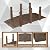 Kinfant 5FT Wooden Garden Bridge with Metal Chain Railings – Solid Fir Wood, Carbonized Finish, Decorative Arch Footbridge with Rustic Chain Accents for Pond, Stream, Pathway, Backyard & Landscape