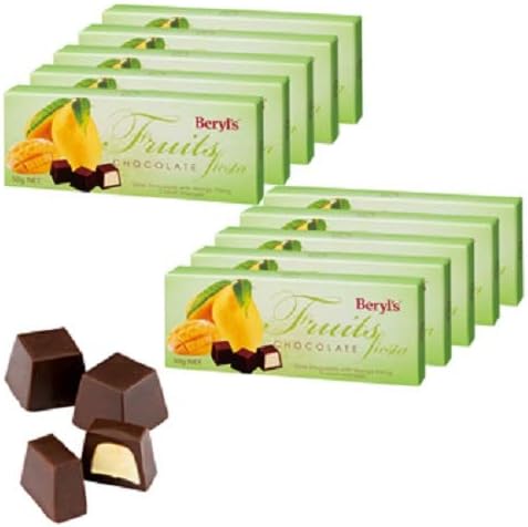 Amazon ベリーズ Beryl S マンゴー チョコレート 10箱セット マレーシア おみやげ お土産 輸入食品 スイーツ ベリーズ Beryl S フルーツチョコレート 通販