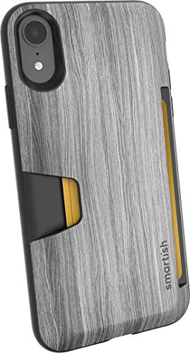 Smartish iPhone XR Wallet Case - Wallet Slayer Vol. 1 [Slim + Protective] Credit Card Holder for Apple iPhone 10R (Silk) -