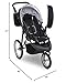 Jeep Cross-Country Sport Plus Jogging Stroller by Delta Children, Charcoal Galaxy