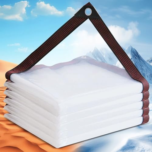 Lona transparente impermeable que aisla plantas y repele el polvo del jardin 2