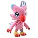 qinhuang Figura De Digimons Piyomon Muñeco De Peluche Pájaro Animales De Peluche Juguetes para Niños 30Cm