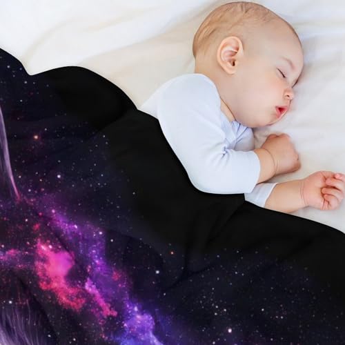 Couverture canapé chaude et douce en flannel premium Star Chat