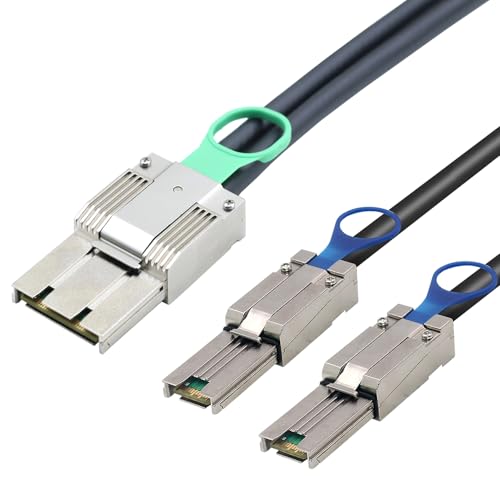 Câble Mini SAS HD SFF-8088 actif anti-perte de signal Dual Express