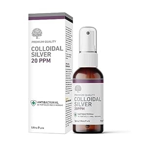 Nature’s Greatest Secret Premium Quality Antibacterial 20ppm Colloidal Silver Spray 50ml