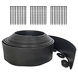 Landscape Edging Border 33FTx 4 Inch Tall, Plastic...