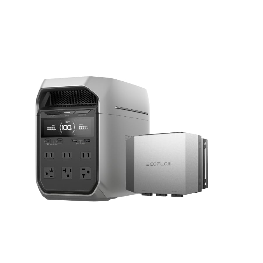 Amazon.co.jp: EcoFlow DELTA 3 Plus ポータブル電源 と 600W走行充電