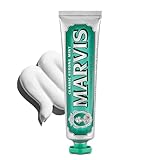MARVIS(マービス) クラッシック ストロング・ミント 歯磨き粉 とびっきりの爽快感ペパーミント味 オーラルケア イタリア製 75ml