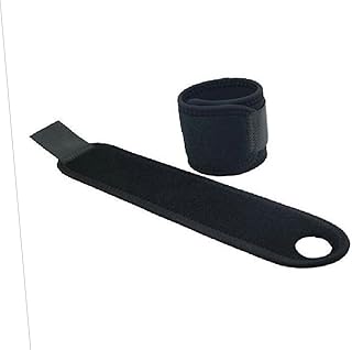 SECFOU Suporte De Pulso Esportivo Envoltórios De Pulso Pulseira Esportiva Protetor De Mão Protetor De Mão Preto Badminton Suporte De Pulso Fitness Suporte De Pulso