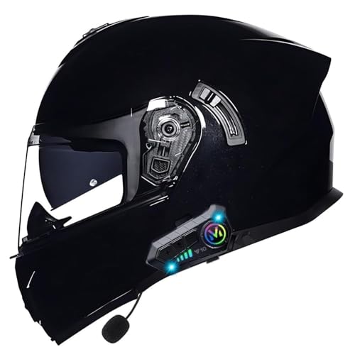 Casque moto modulable Bluetooth XXL pour scooter et chopper - 2