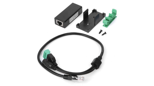 RS485 Naar Wi-Fi Seriële Server, Geïntegreerde Antenne, Draadloze Communicatiemodule, RJ45-interface, 1,8 X 2,5 X 6,1 Cm