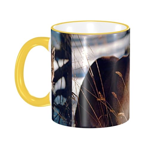 N[K[ }OJbv R[q[Jbv Yellow  HJbv eB[Jbv ϔM}O ۉ ϗ  傫 ~NRbv 330ml G ƒp vg蕨