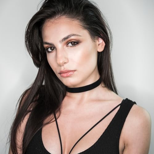 6Pcs Black Velvet Choker, Black Choker Necklaces for Women Layered Classic Choker Necklace Adjustable Gothic Collar Necklace for Women Dancing Halloween Birthday Party Cosplay3