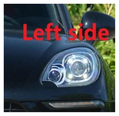 Boîtier lentille remplacement Macan coque de phare gauche premium