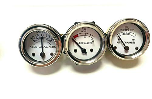 Arko Tractor Parts Gauge Kit Replacement for Allis Chalmers Tachometer Fuel Gauge Amp Gauge Oil Pressure 220 210 200 190 185 180 175 170 D91 70200197 70240988 70240987 228818 - Image 3