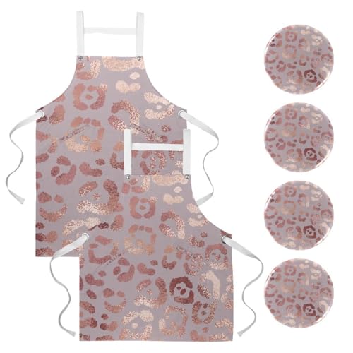 Tablier de serveuse lot de 2 idéal pour le service en bistrot bar et la pâtisserie