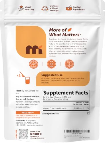 Micro Ingredients Vitamin C Powder