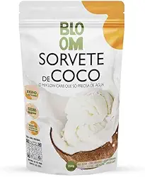 Bloom Brasil, Mistura Pronta p/ Sorvete Coco Vegano Sem Glúten Bloom Brasil 250g