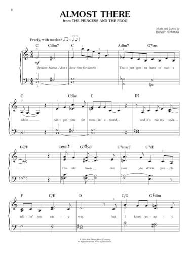 The 40 Most-Streamed Disney Songs | Easy Piano Sheet Music Book for Beginners | Bestselling Disney Songbook for Kids and Adults | Popular Movie Soundtracks Arranged for Easy Piano Players - Image 6