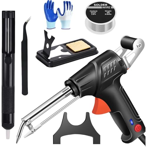 Soldadora Láser Portátil 60W, Pistola Multifunción para Corte y Desoxidación, Herramienta Ergonómica de Mano para Electrónica y D I Y con Calentamiento Rápido