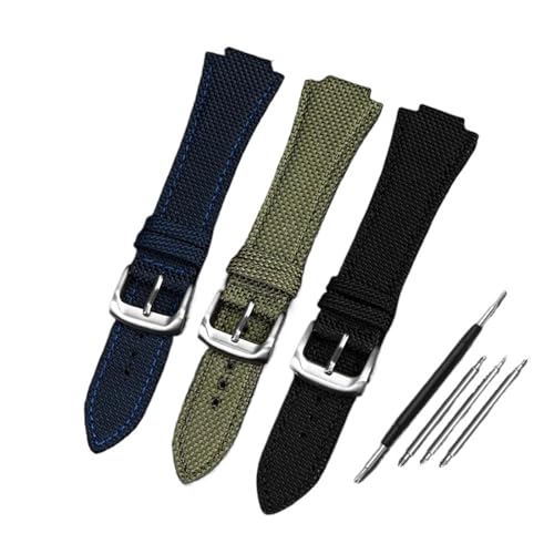 Correa transpirable de nailon 26x14mm para G-Shock GST-B400 2