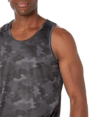Image of Amazon Essentials Men's Quick Dry Moisture-Wicking Tech Stretch Active Sleeveless Tank Top Workout Shirt