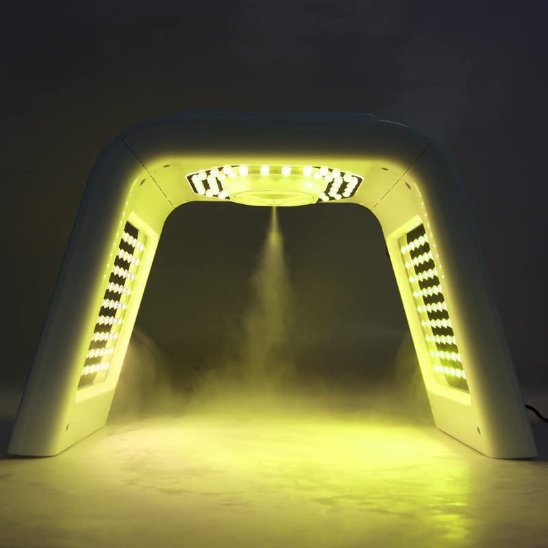 BodyTechSolution® Omega PDT LED light therapy Facial Machine with (SPRAY) | Led Facial Machine Skin Rejuvenation Light Therapy Beauty Device Face Whitening Machine