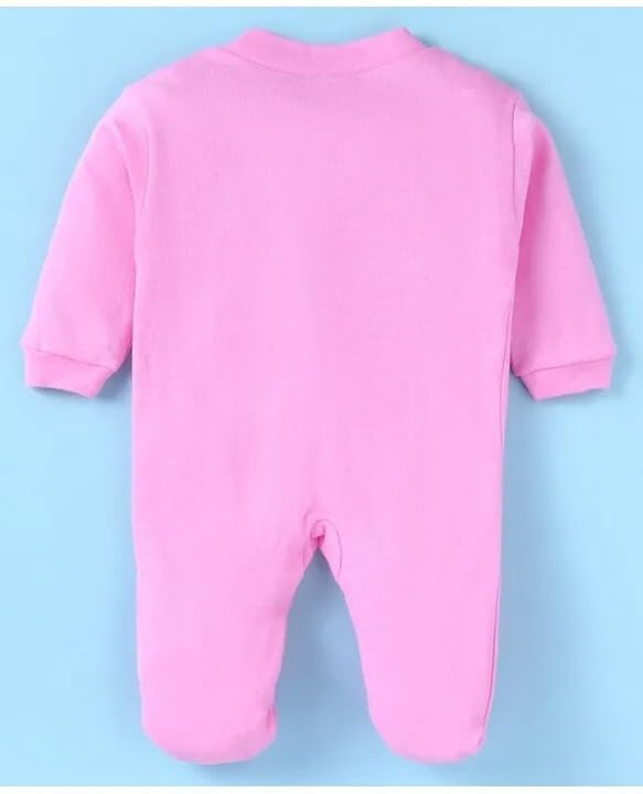 Image of New Born Baby 100% Cotton Rompers for Sleepsuits Jumpsuit Night Suits for Baby Boys & Girls |Onesies| Infant Clothes Pack of 3