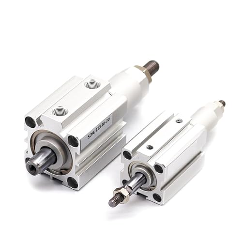 Vérin pneumatique réglable SDAJ16-30-SB pour espace restreint et détection automatique