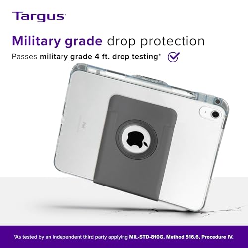 Targus VersaVu iPad 10e génération 10.9 coque rotative transparente