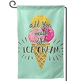 eisfahnen drucken Saisonales Flaggen-Design: Diese Haushofflagge ist doppelt bedruckt mit einem schönen lustigen Musterthema, um Ihr Haus attraktiv zu machen. Verkauft ohne Fahnenmast.