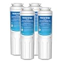Waterdrop UKF8001 Refrigerator Water Filter 4, Replacement for Whirlpool® EDR4RXD1, EveryDrop® Filter 4, Maytag® UKF8001AXX-750, UKF8001AXX-200, 46-9006, Puriclean II, WF-UKF8001, 4 Filters
