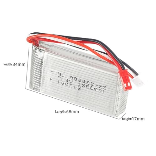 Batería 7.4V 1500mah 903048 repuesto coche RC K929 A969 A959 3
